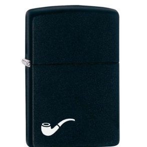 Zippo Pipe Black Matte Lighter
