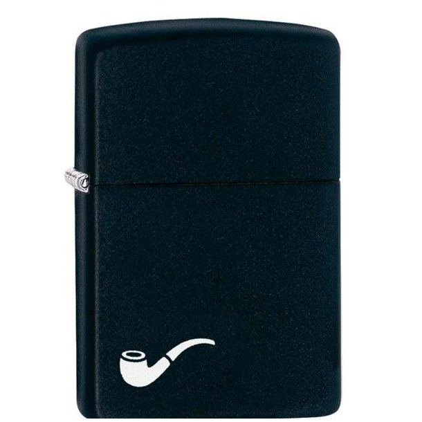 Zippo Pipe Black Matte Lighter