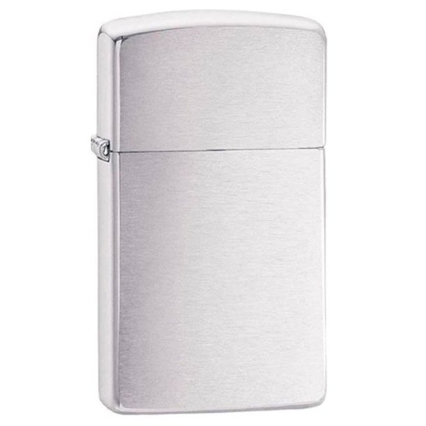 Zippo Slim Brushed Chrome Lighter