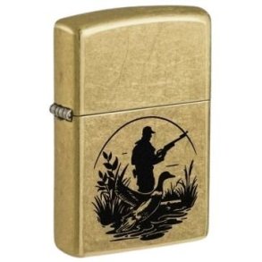Zippo Street Brass Hunting Lighter