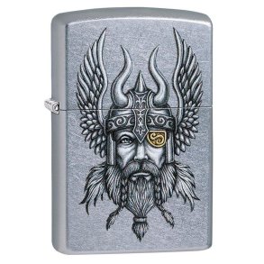 Zippo Viking Warrior Design Lighter