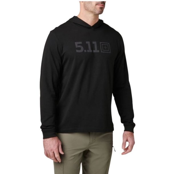 5.11 Hooked LS Tshirt Black