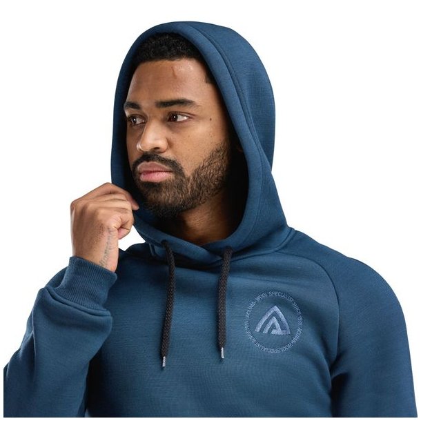 Aclima FleeceWool Hoodie Midnight Navy
