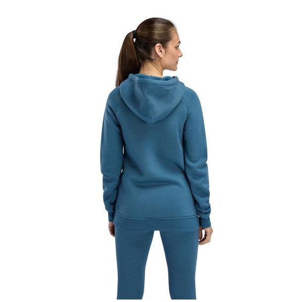 Aclima FleeceWool Hoodie W Blue Fusion