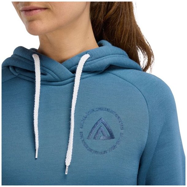 Aclima FleeceWool Hoodie W Blue Fusion