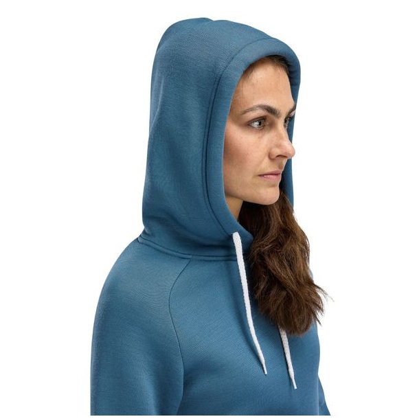 Aclima FleeceWool Hoodie W Blue Fusion
