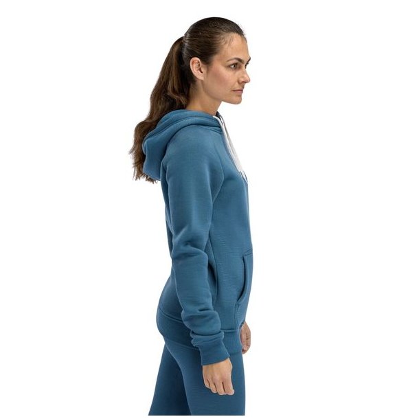 Aclima FleeceWool Hoodie W Blue Fusion