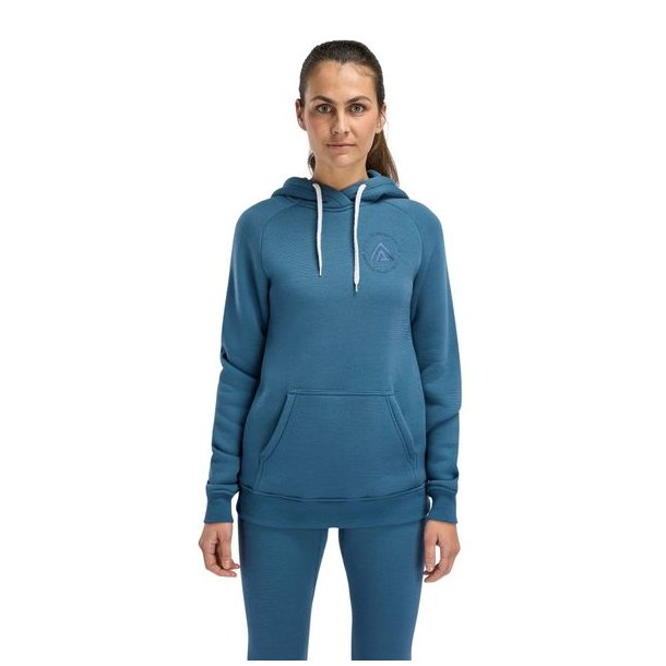 Aclima FleeceWool Hoodie W Blue Fusion