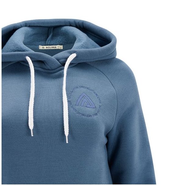 Aclima FleeceWool Hoodie W Blue Fusion