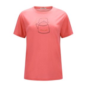 Aclima LightWool 140 Tee Kettle W Sun Kissed Coral