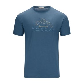 Aclima LightWool 140 Tee Sunset Blue Fusion