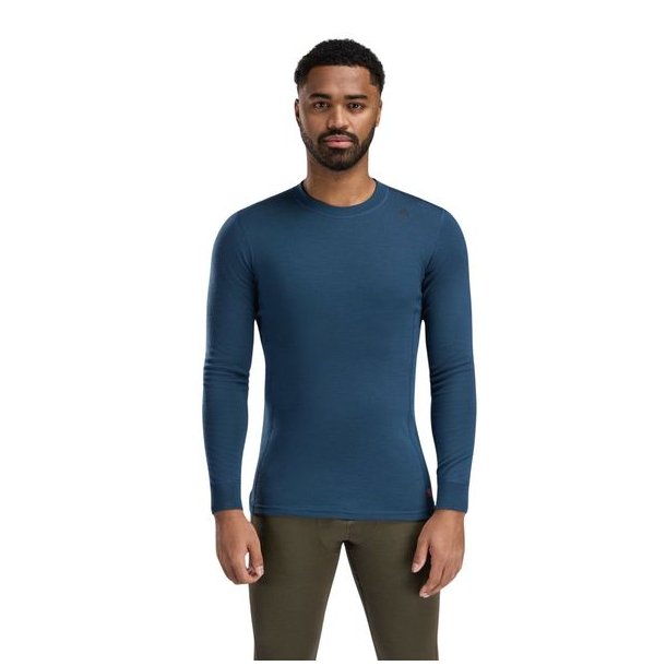 Aclima WarmWool Crewneck Midnight Navy