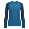 Aclima WarmWool Crewneck W Blue Fusion/Midnight Navy