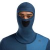 Aclima WarmWool Hoodsweater w/zip Blue Fusion/Midnight Navy