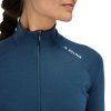 Aclima WarmWool Mockneck W Midnight Navy