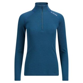 Aclima WarmWool Mockneck W Midnight Navy