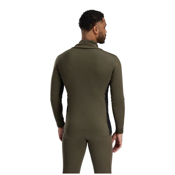 Aclima WarmWool Polo Tarmac/Jet Black