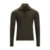 Aclima WarmWool Polo Tarmac/Jet Black