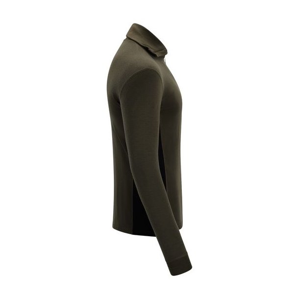 Aclima WarmWool Polo Tarmac/Jet Black