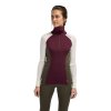 Aclima WarmWool Polo W Fig/Tarmac/Nature