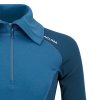 Aclima WarmWool Polo W Blue Fusion/Midnight Navy