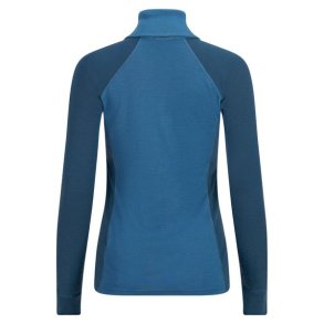 Aclima WarmWool Polo W Blue Fusion/Midnight Navy