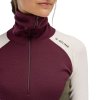 Aclima WarmWool Polo W Fig/Tarmac/Nature