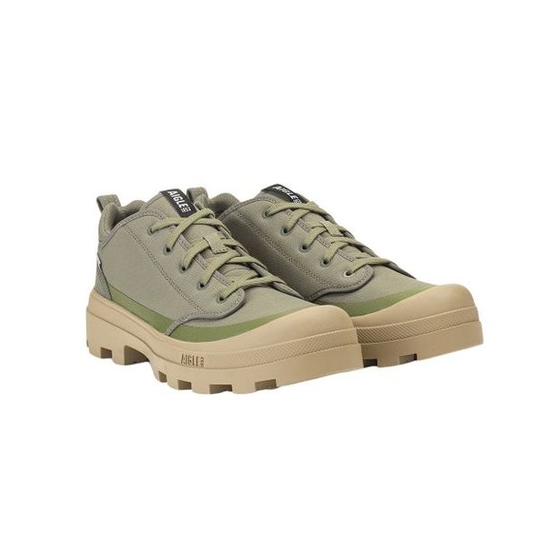 Aigle Tenere Hike Low Sko Kaki