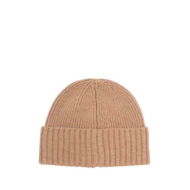 Barbour Annette Knitted Beanie Hat Classic Beige