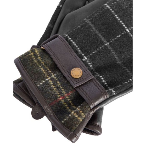 Barbour Aubrey Waterproof Tartan Gloves Classic Tartan