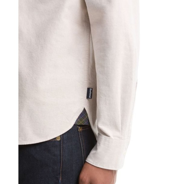 Barbour Authentic Oxford Shirt Stone