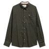 Barbour Bank Regular Tattersall Shirt Olive