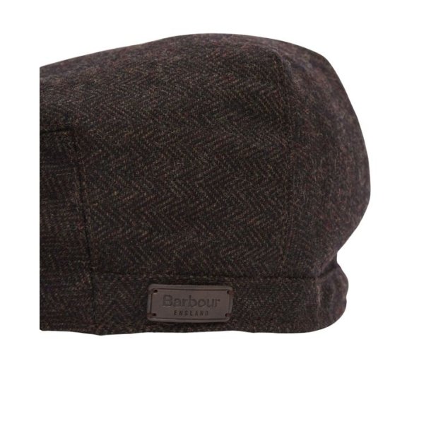 Barbour Barlow Flat Cap Brown