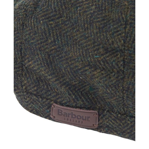 Barbour Barlow Flat Cap Olive