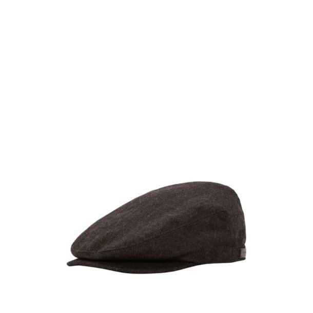 Barbour Barlow Flat Cap Brown