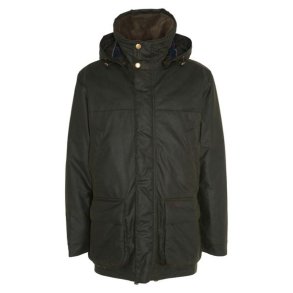Barbour Bleaberry Wax Jakke Fern