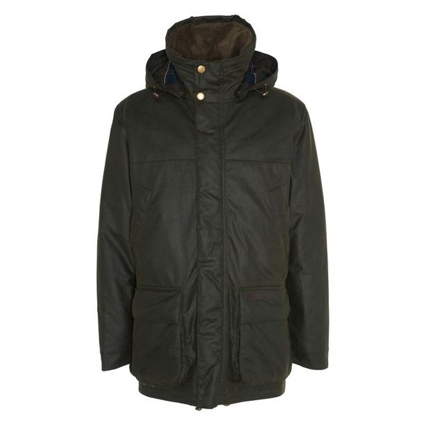 Barbour Bleaberry Wax Jakke Fern