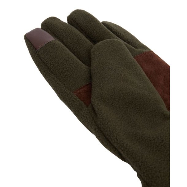 Barbour Coalford Fleece Glove Olive