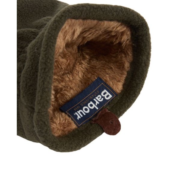 Barbour Coalford Fleece Glove Olive