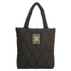 Barbour Connie Quilted Tote Bag Black