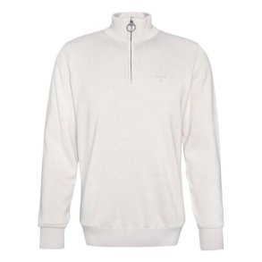 Barbour Cotton Half-Zip Jumper Mist
