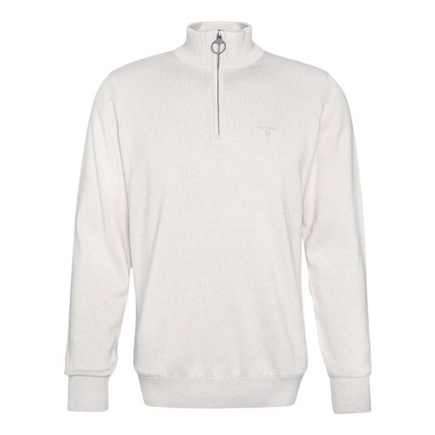 Barbour Cotton Half-Zip Jumper Mist