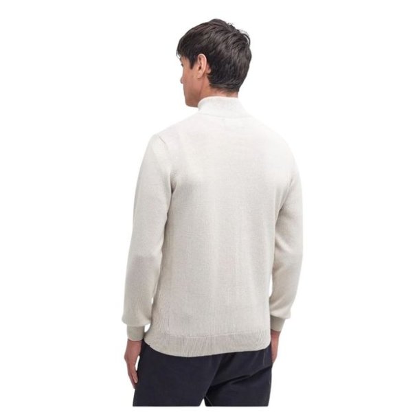Barbour Cotton Half-Zip Jumper Mist