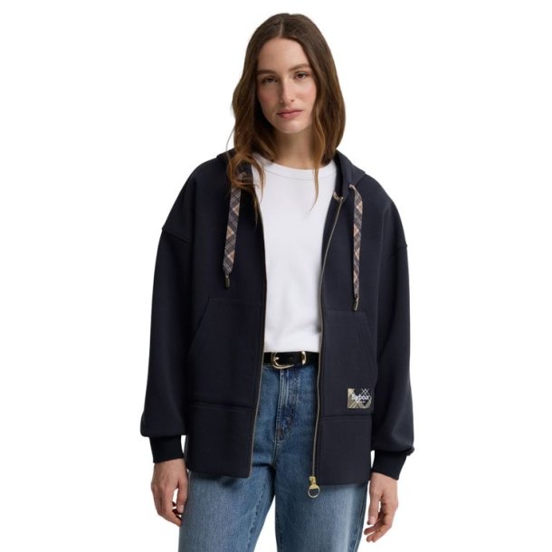Barbour Delilah Hoodie Dark Navy