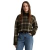 Barbour Delilah Knitted Jumper Olive Multi