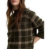 Barbour Delilah Knitted Jumper Olive Multi