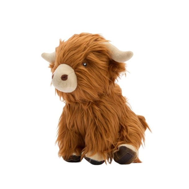 Barbour Dog Highland Cow Toy Brown/Classic