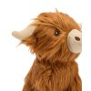 Barbour Dog Highland Cow Toy Brown/Classic