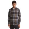 Barbour Dovedale Tailored Checked Shirt Dark Sand