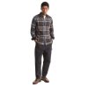 Barbour Dovedale Tailored Checked Shirt Dark Sand